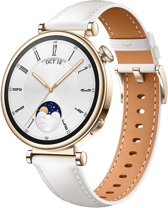 HUAWEI Watch GT4 46mm Smartwatch, Upto 2-Weeks Battery Life, Dual-Band Five-System GNSS Positioning, Pulse Wave Arrhythmia Analysis, 24/7 Health Monitoring, Compatible with Android & iOS, Black