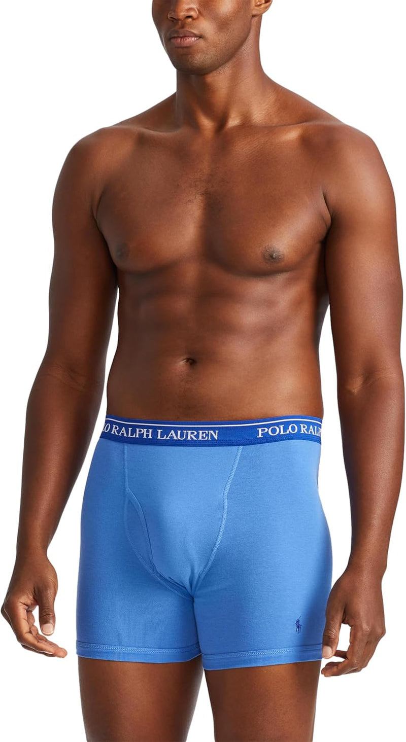 RALPH LAUREN Men B-CFW-BBRIEF2-P3 Briefs (pack of 3) - Royal/Blue/Navy - 3 Pack
