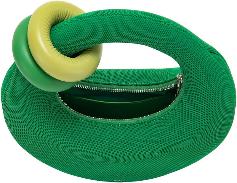 Women's Abacus Top Handle Bag - Grass Green-a