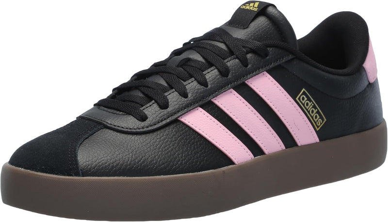 Vl Court 3.0 mens Sneaker - Black/True Pink/Gold Metallic