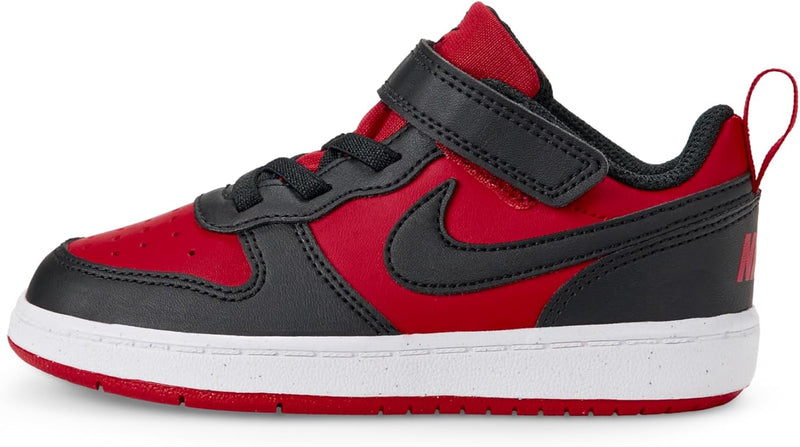 COURT BOROUGH LOW RECRAFT BPV unisex-child LACED SHOES - UNIV RED/BLACK-WHITE