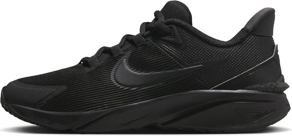 STAR RUNNER 4 NN GS boys LACED SHOES - BLACK/BLACK-BLACK-ANTHRACITE