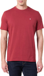 mens Ss Classic Monogram Tee Lv04rd254g T-shirts (pack of 1) - Red Pear