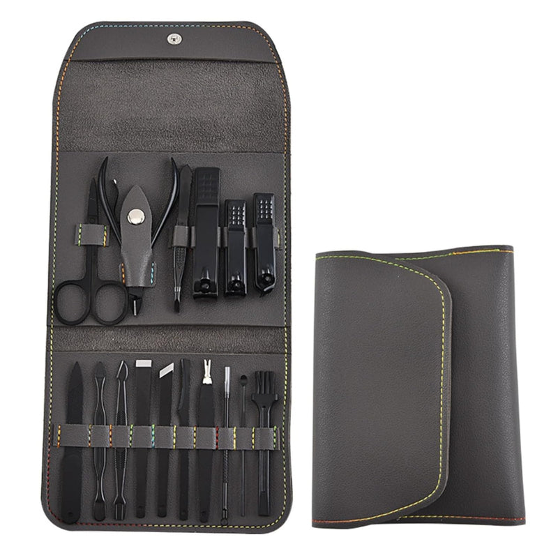 Sky-Touch Nail Clipper Set 16Pcs, Manicure Set Stainless Steel Professional Nail Clippers Pedicure Tools For Hand Foot & Face Care Gift For Men Women Friends And Parents