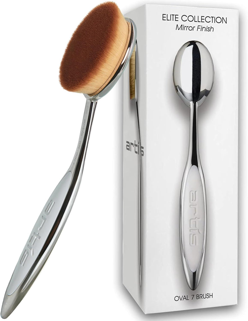 Artis Elite Collection Oval Make up Brush, Oval 7 Mirror, 1 Count (Pack of 1)