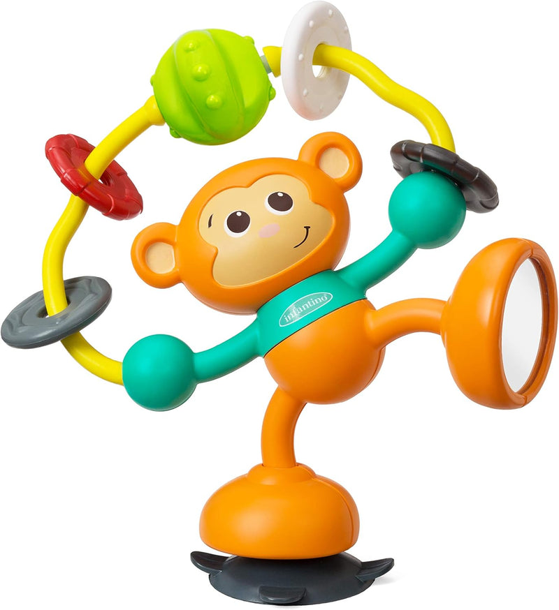 Infantino - Wacky Bebee - Monkey Stick & Spin Pal