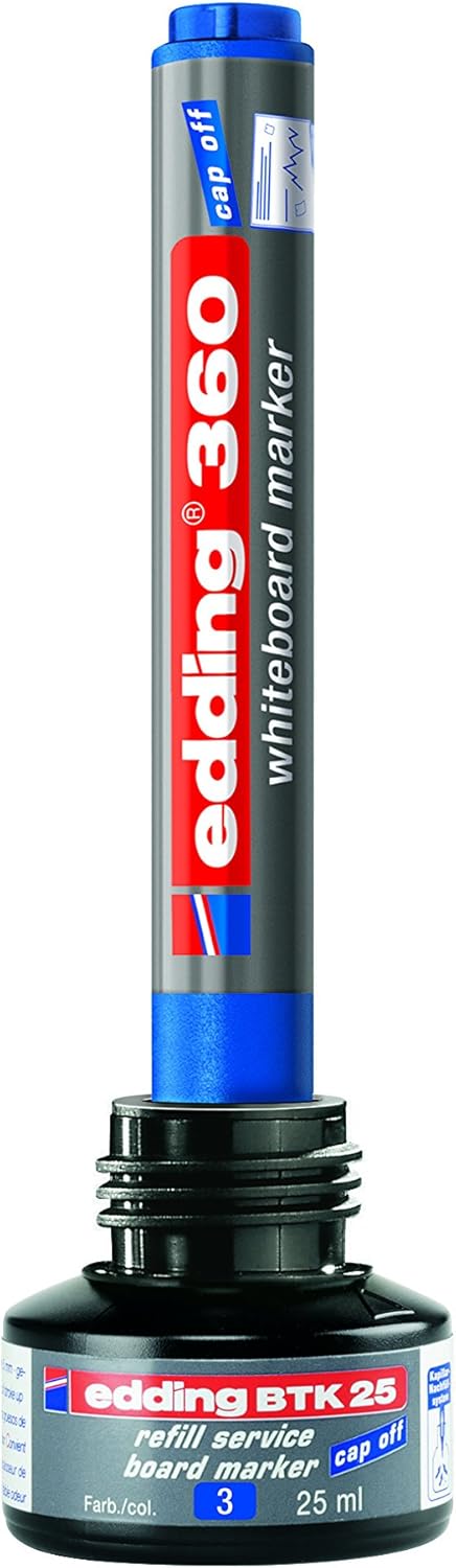 edding 360 Boardmarker Bullet Tip Pack of 4 - Assorted, Medium
