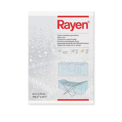 Rayen Waterproof Clothesline Cover for Rain | Lemon-Scented Dust Cover | Dimensions: 260 x 135 cm