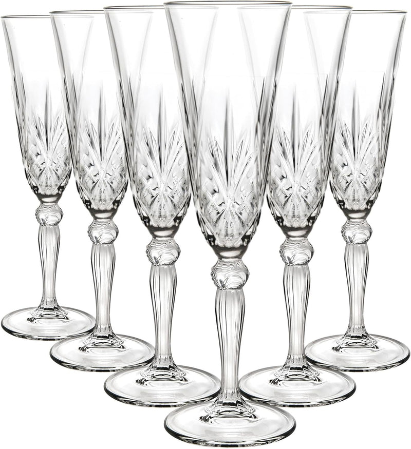 Rcr Melodia Hi Ball Tumbler Set 6Pc 35Cl (238510) - Champagne Flutes