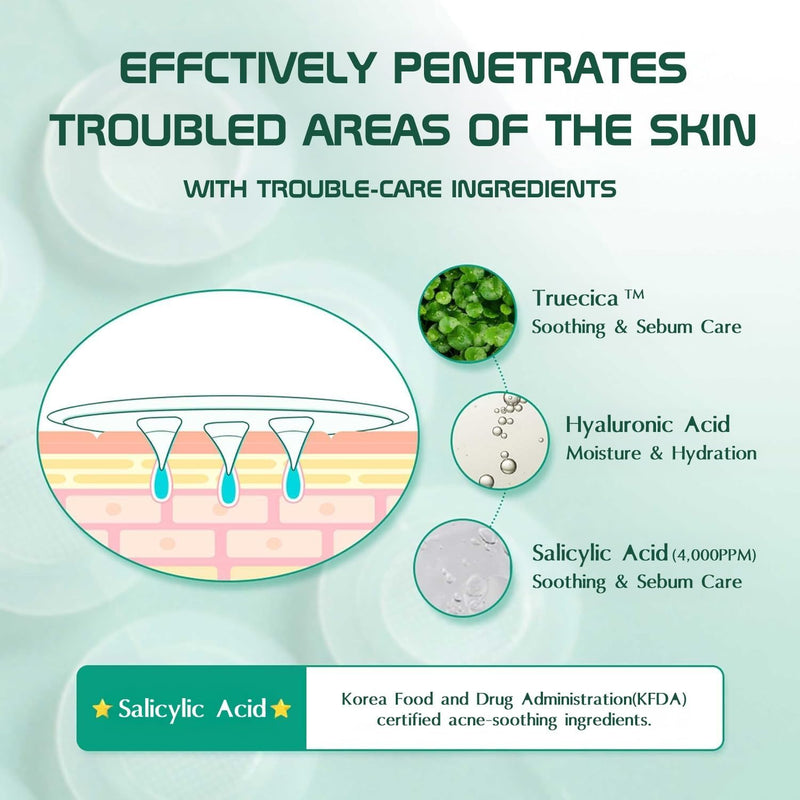 Aroura Premium | Deep Blemish Microdart Patches | Target Early-Stage & Deep Pimples | Infused with Salicylic Acid, Tea Tree Oil, Niacinamide, Cica & Hyaluronic Acid | 9 Precision acne Patches