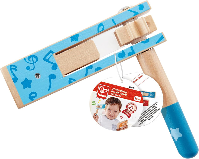 Hape Bird Whistle For Kids, Wooden Noisemaker for Kids Party, Ages 18M+ - One Size Matraca Rattle