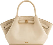 Women's Hana Mini Tote Bag - Faux Suede Off White