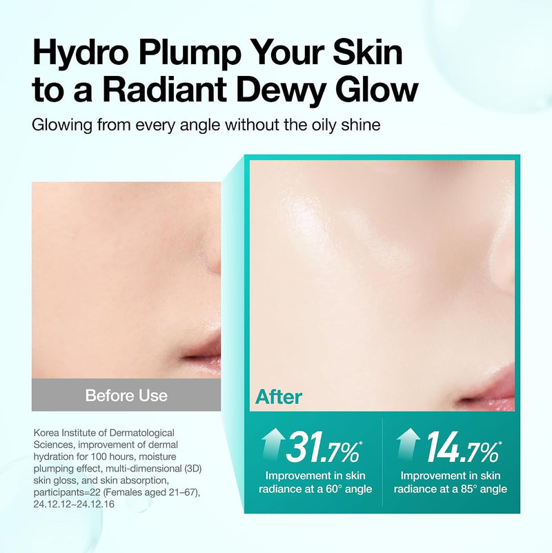 PDRN Hyaluronic Acid 100 Moisturising Cream Lightweight Moisturising Moisturising Cream with Salmon PDRN, Hyaluronic Acid, Collagen for Glass Skin, Korean Skin Care (60 ml)