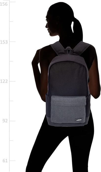 Adidas KMI73 Backpack Classic Backpack Black/Dark Gray Heather (H30038), One Size