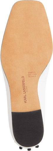 Paris Women's Zaza Driving Style Loafer - Bright White/Black