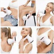 Cellulite Massager - Cordless Handheld Full Body Sculpting Machine Vibrating Heated Lymphatic Massage with 6 Modes, Valentine's Day Gift