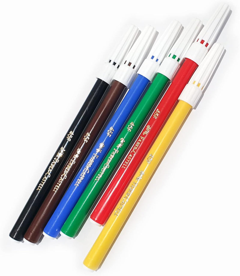 Faber-Castell Whiteboard Market - Pack of 6 (Assorted)