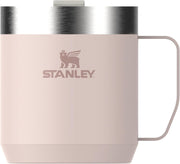 Classic Legendary Camp Mug 0.35L - Vacuum Insulated Tumbler - Stainless Steel Camp Mug - BPA -Free Thermal Cup - Dishwasher Safe - Single Server Brewer Compatible - Rose Quartz - Rose Quartz