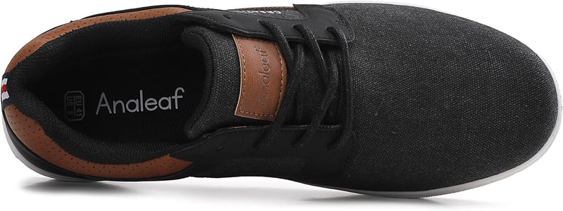 ANALEAF Mens Casual Shoes Fashion Sneakers Dress Oxfords Comfortable Shoes