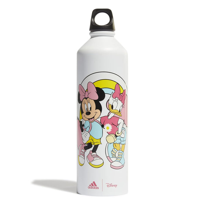 Adidas unisex-child x disney minnie and daisy water bottle .7 l,white/pulmag/black