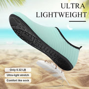 L-RUN Men Women Water Shoes Barefoot Aqua Socks Lightweight Swim Shoes for Beach Surf Pool Yoga