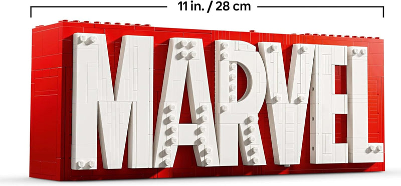 Marvel MARVEL Logo & Minifigures 76313