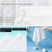 Aputue Face Towel, 200 Counts Lint-Free Disposable Wipes, Multipurpose Cleaning Towels for Face and Surfaces, Soft Cotton Dry Tissues for Travel and Home Use
