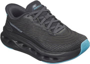 MAX CUSHIONING GLIDE-STEP womens Shoes - BLACK/BLUE