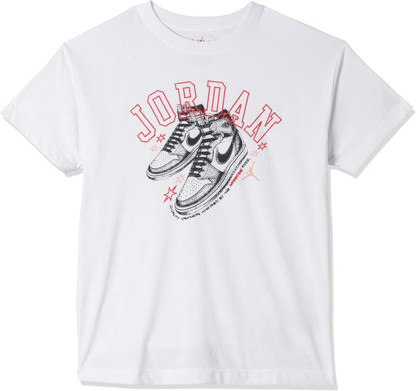 Unisex Kids Jordan AJ1 Rookie TEES AND T-SHIRTS (pack of 1) - WHITE