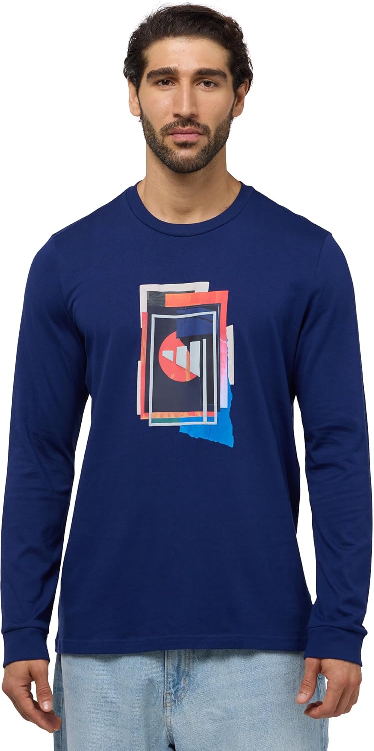 Men Beyond The Course Graphic Long Sleeve T-Shirt