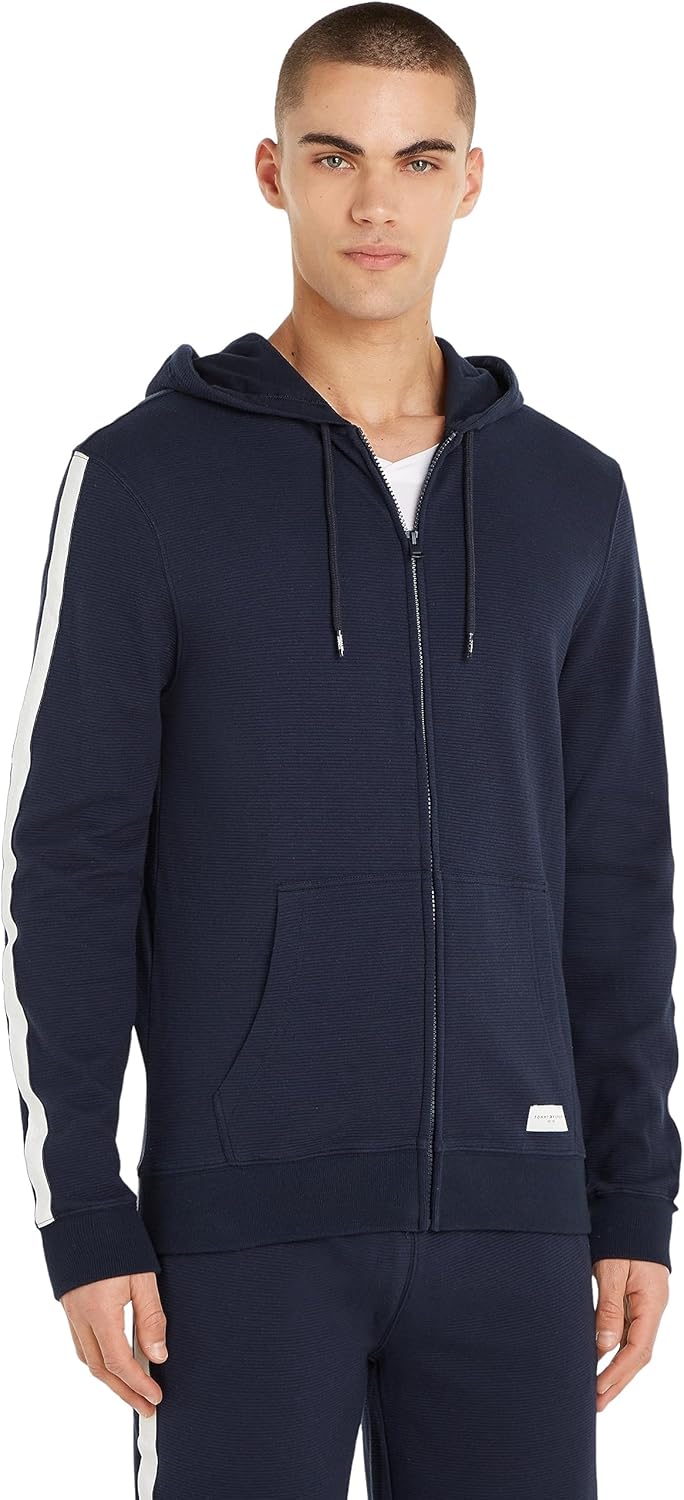 Men's Hwk Fz Hoodie Heavyweight Zip Throughs - Desert Sky