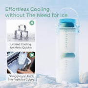 Momcozy 22oz Portable Breast Milk Cooler for Outdoor, Life Saver with 360 Total Cooling for 24 Hours, Larger Capacity Travel Breastmilk Chiller with 2pcs Baby Bottles for Breastmilk Storage, Green
