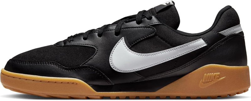 NIKE TERRA MANTA mens Laced Shoes - BLACK/PURE PLATINUM-GUM LT BROWN-WHITE