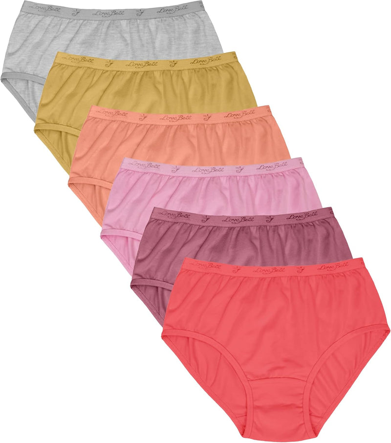 Premium Cotton Four-way stretch Panties - MULTIPACK - Regular and Plus Sizes - Classic Briefs for Women