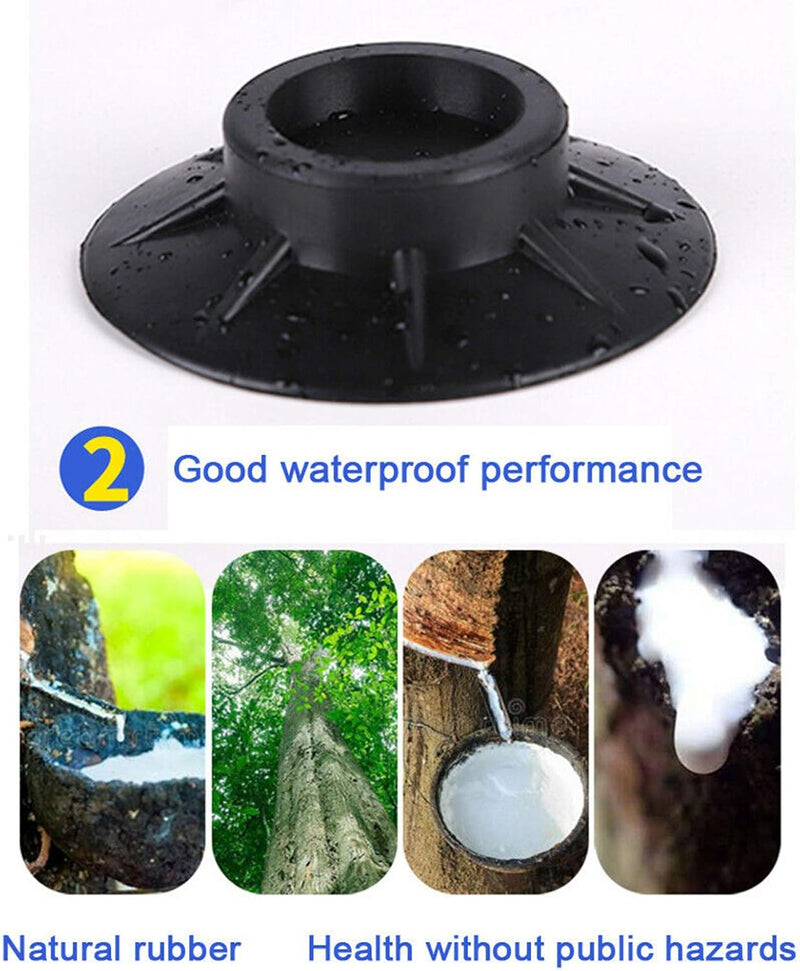 KuanDar clo Anti Vibrant Rubber Feet Damper Pads - Shock And Noise Cancelling, Washing Machine Feet, Non Slip Elasticity Furniture Mat, Washing Machine Base for Washing Machine Tumble Dryer (4Pcs)