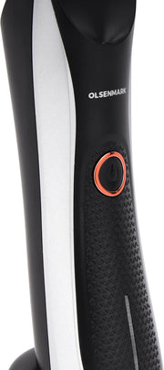 Olsenmark Hair Groomer and Trimmer- OMTR4105, Li-ion Battery and 60 min Working Time, Quick USB Charge, Detachable Blades and Waterproof, LED Indicator