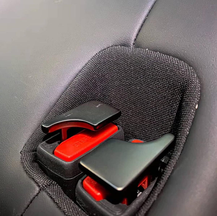 ECVV Car Buckle Clip Seatbelt Clip Accessories, Hidden Seat Belt Buckle Alarm Stopper, Vehicle Seatbelt Silencers for Cancel Driving Noise