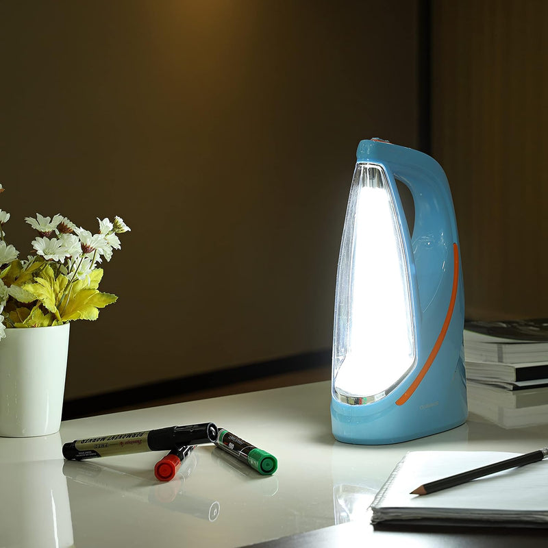 Olsenmark Rechargeable 60 Led Emergency Lantern, Blue