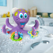 Baby Bath Toys, Octopus Bathtub Toys for Toddlers 1-3 Years Old, Floating Pool Games, Water Toys for Swimming, Ideal Birthday Gifts for Boys and Girls