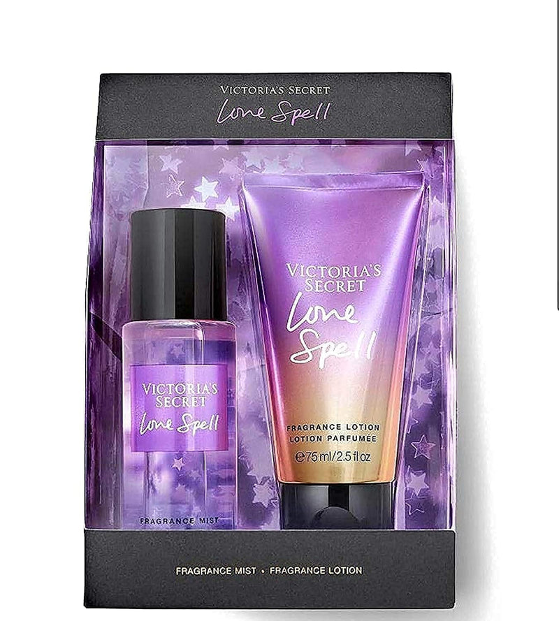Victoria Secret Love Spell 75 ml Body Mist+75 ml Body Lotion Gift Set