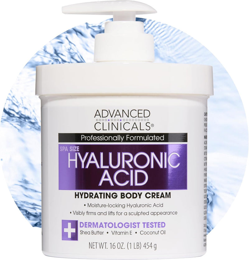 Collagen Peptides Body Lotion & Face Moisturizer Peptide Infused Collagen Lotion For Women & Men Helps Improve Look Of Crepey Skin, Wrinkles, & Uneven Dry Skin Texture, 16 Ounce - 450 g (Pack of 1) 3 - Hyaluronic Acid Hydrating Body Lotion