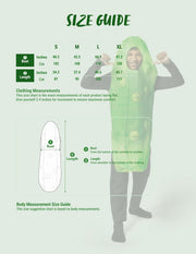 Spooktacular Creations Pickle Costume Kids, Food Themed Fruit Jumpsuit for Child Teens Halloween Dress Up Cosplay Party