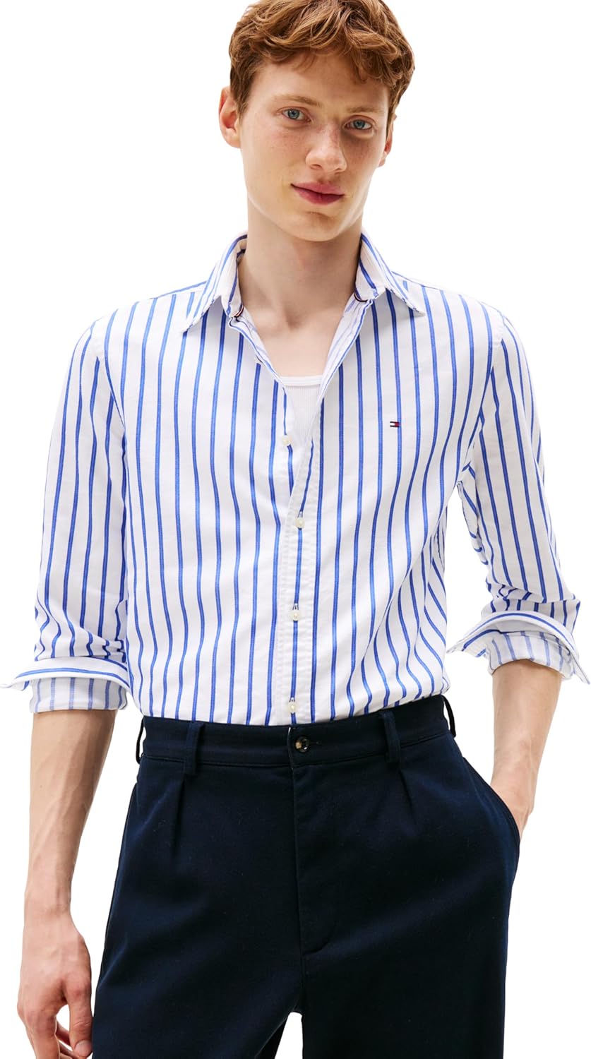 Mens Long Sleeve Oxford Shirts in Regular Fit, Men's Button Down Shirts, Also Available in Big and Tall