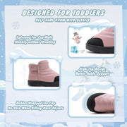 Baby First Walking Shoes 1-4 Years Kid Shoes Trainers Toddler Slip on Infant Waves Shoes Boys Girls Cotton Mesh Breathable Sneakers Outdoor