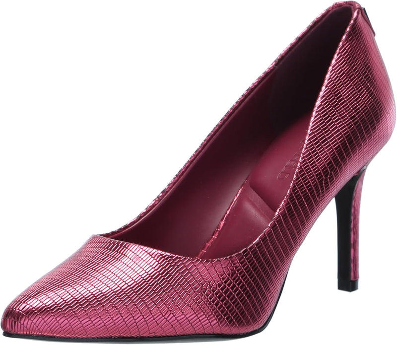 Paris ROYALE womens Pump - Red Plum