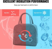 Insulated Mini Lunch Bag for Toddlers, Blue
