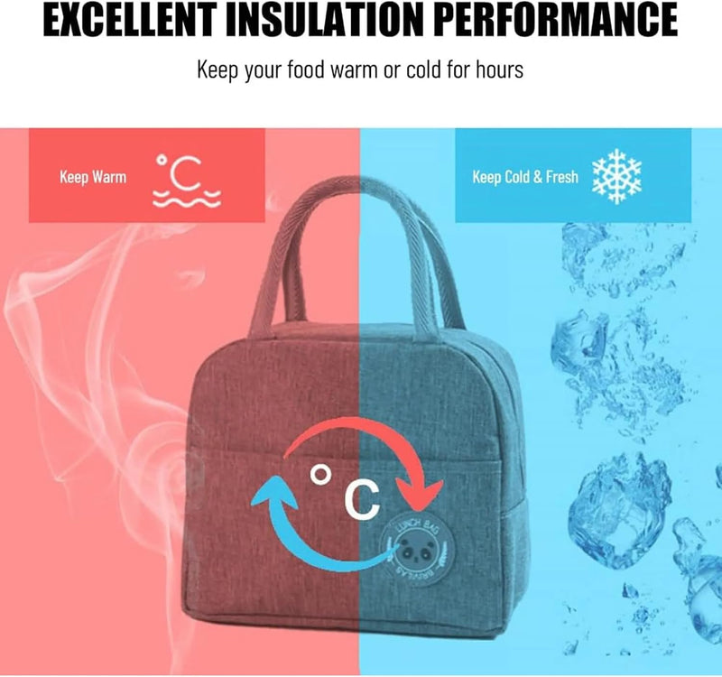 Insulated Mini Lunch Bag for Toddlers, Blue
