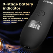 ENSSU Body Trimmer for Men, Electric Manscape Hair Trimmer, Waterproof Ball Trimmer for Chest, Beard, and Pubic Hair with LCD Display, Recharge Dock