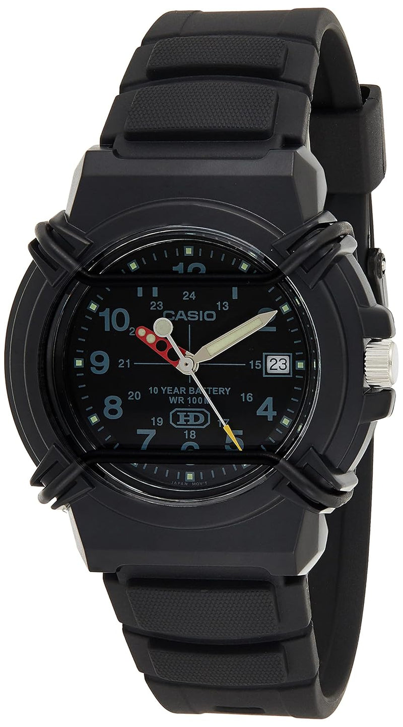 Casio Men's Watch - HDA-600B-1BVDF Black Dial, Black Band