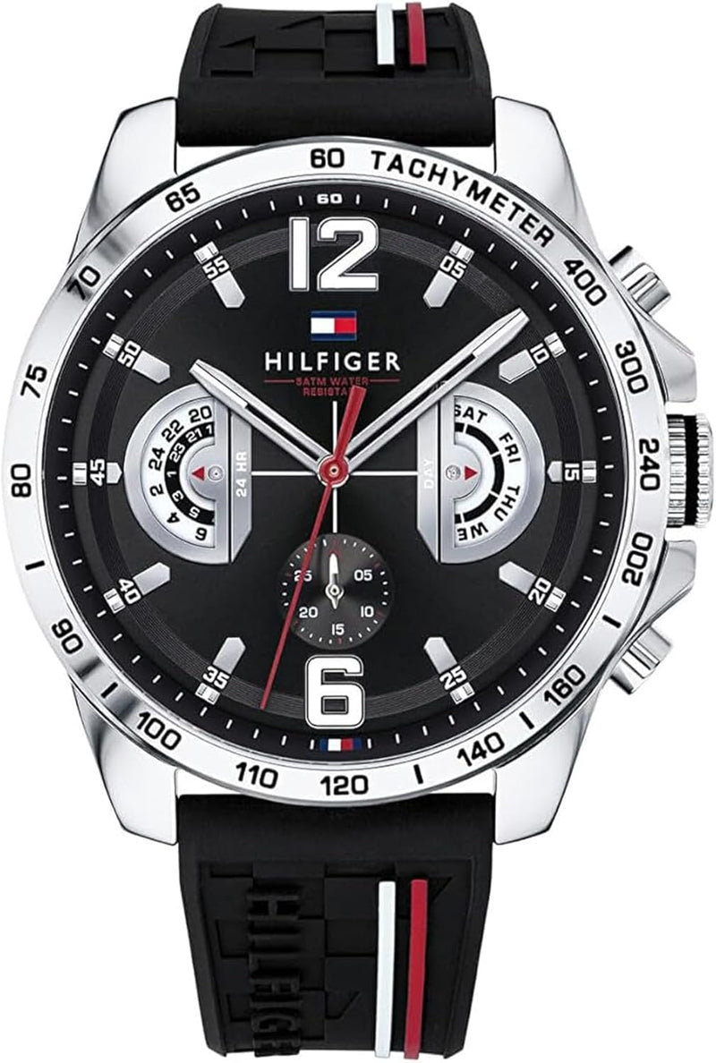 DECKER Men Watch, Analog - BLACK / BLACK